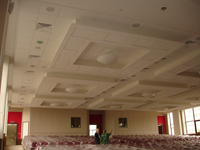 Звукоизоляция потолка и стен конференц-зала